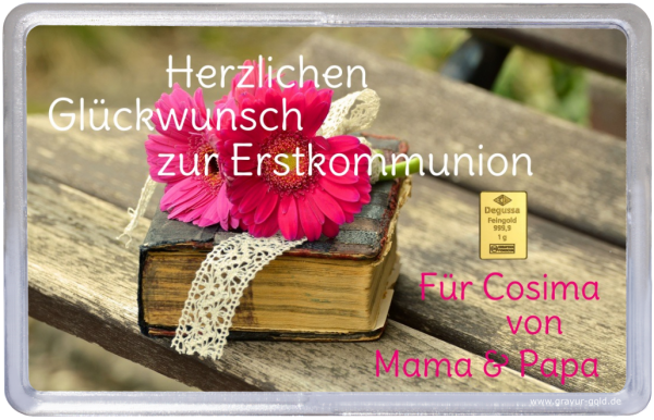 Geschenk zur Kommunion Bibel 1